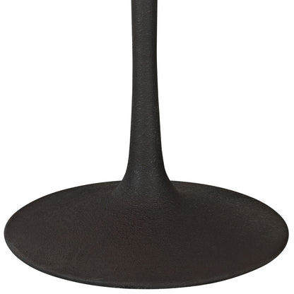Drive Wood Top Dining Table in Brown Set