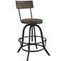 Procure Wood Bar Stool in Brown