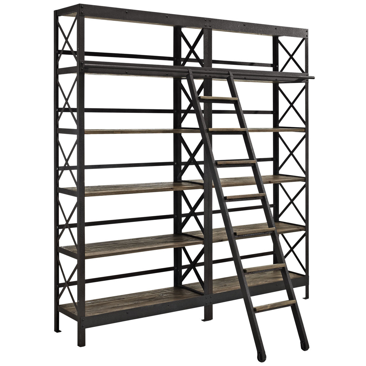 Headway Wood Stand in Brown