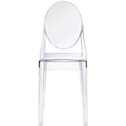 Casper Dining Side Chair in Clear