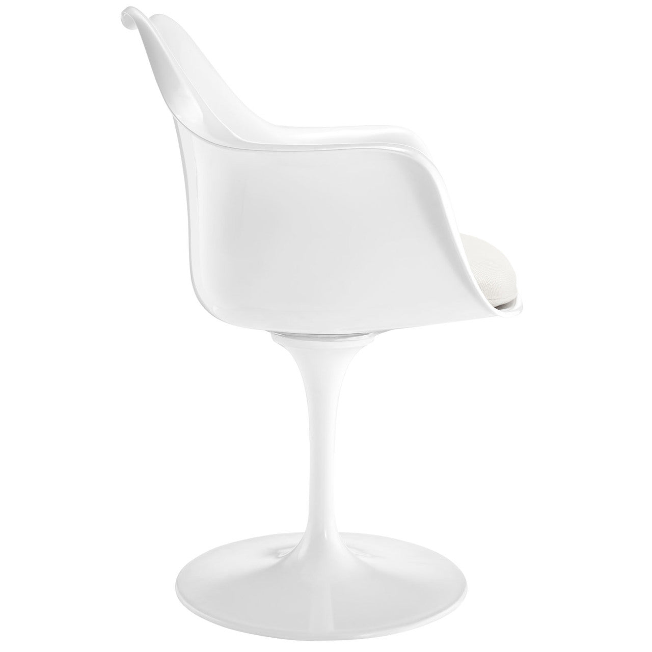 Lippa Dining Armchair Set of 4, Plastic, White 13242
