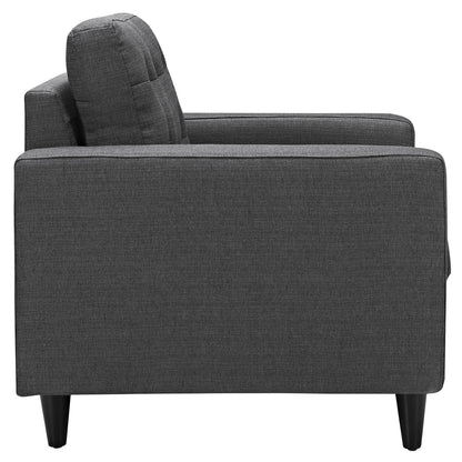 Empress Armchair Set of 2 in Gray