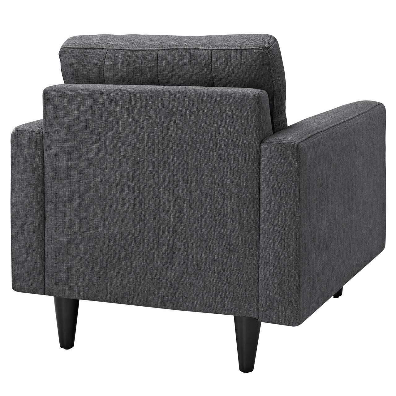Empress Armchair Set of 2 in Gray