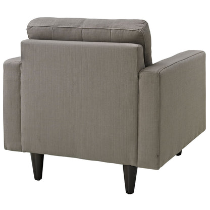 Empress Armchair Set of 2 in Granite