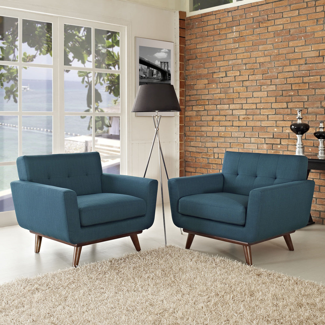 Engage Armchair Set of 2 in Azure
