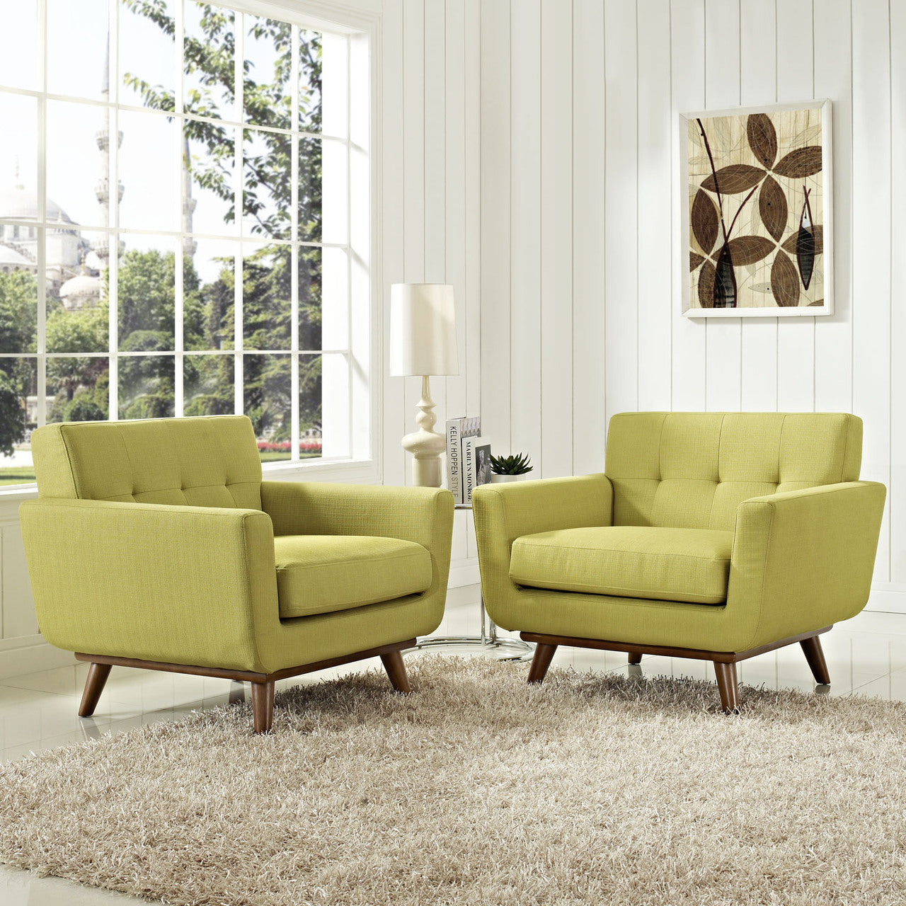 Engage Armchair Set of 2 in Wheatgrass