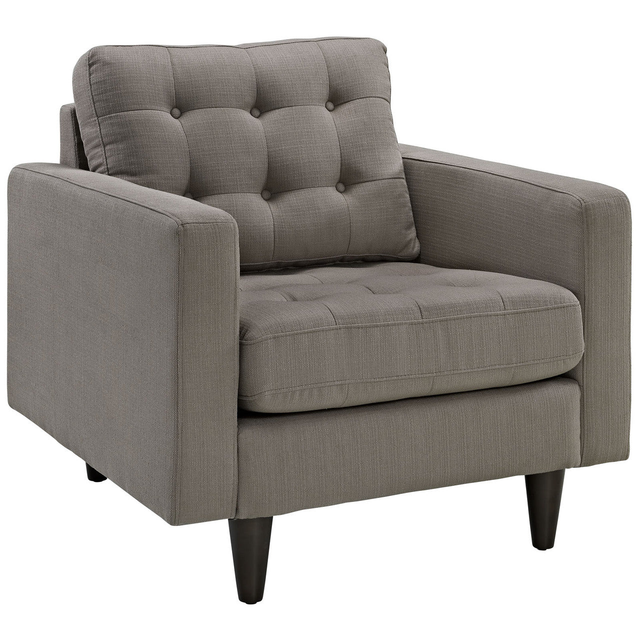 Empress Armchair and Sofa Set of 2 in Granite