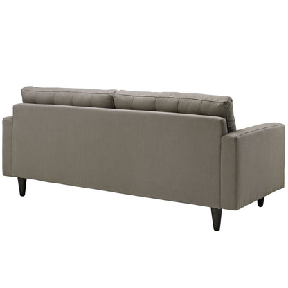 Empress Armchair and Sofa Set of 2 in Granite