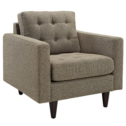 Empress Armchair and Sofa Set of 2 in Oat