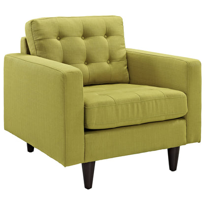 Empress Armchair and Sofa Set of 2 in Wheatgrass