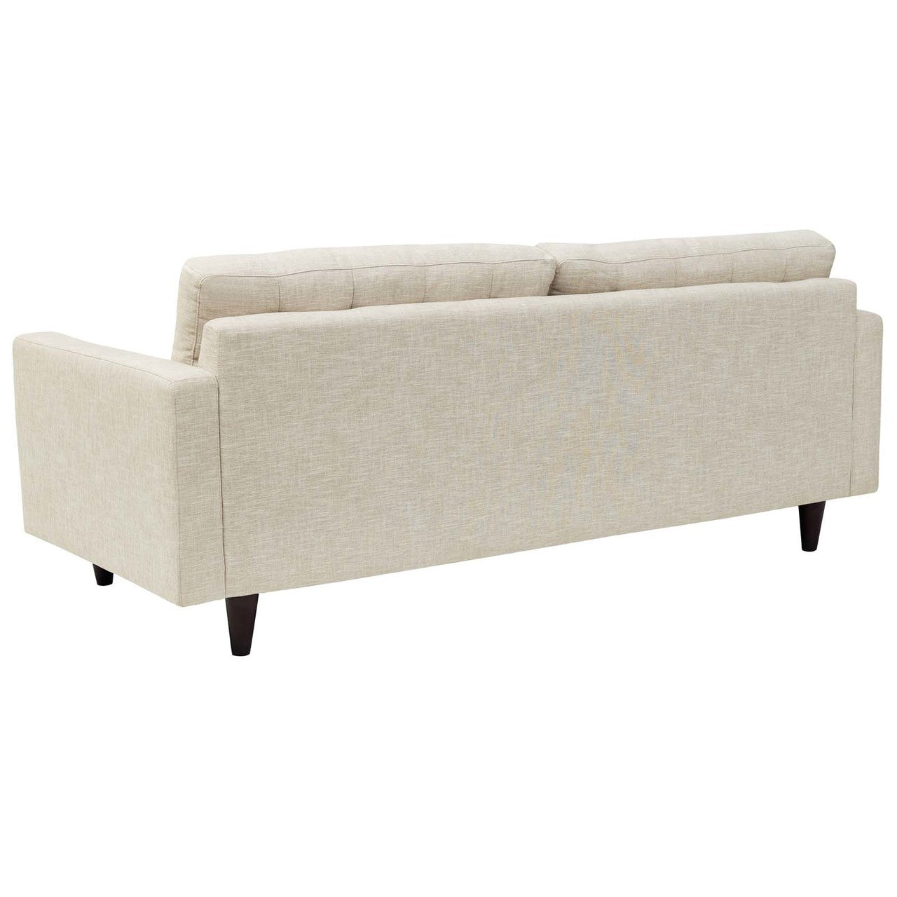 Empress Sofa and Armchairs Set of 3, Fabric, Beige 13247