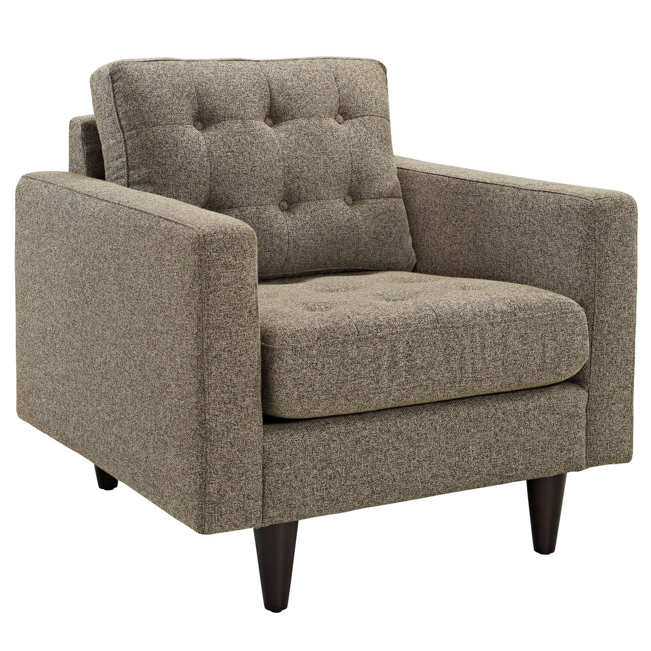 Empress Sofa and Armchairs Set of 3 in Oat