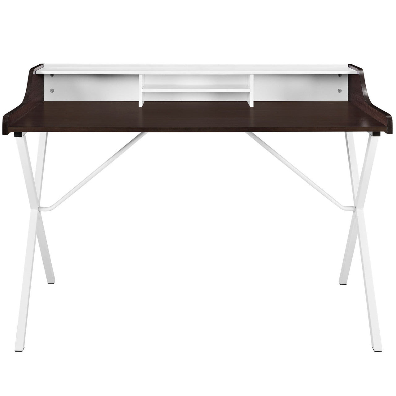 Bin Desk, Brown Wood