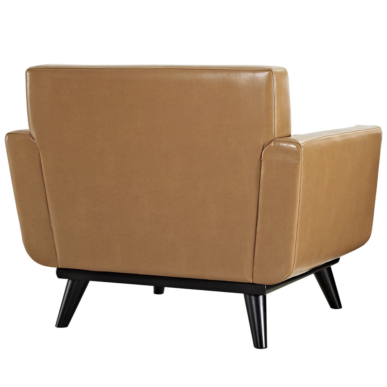 Engage Leather Armchair, Brown