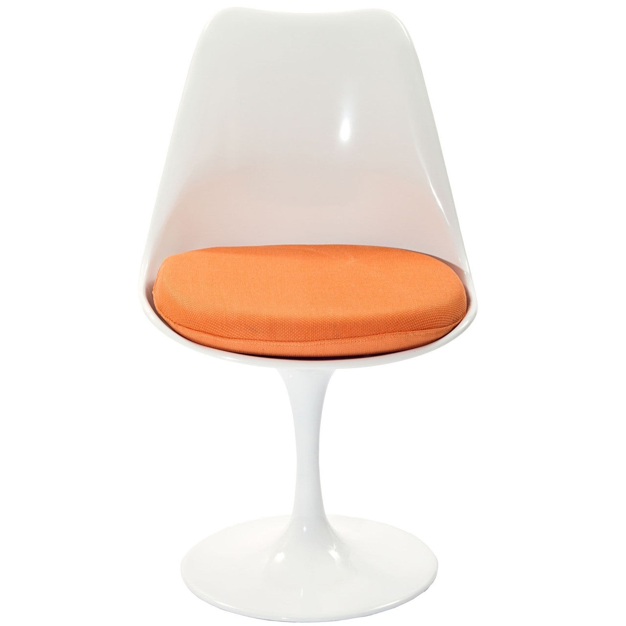 Lippa Dining Side Chair Set of 4 in Orange