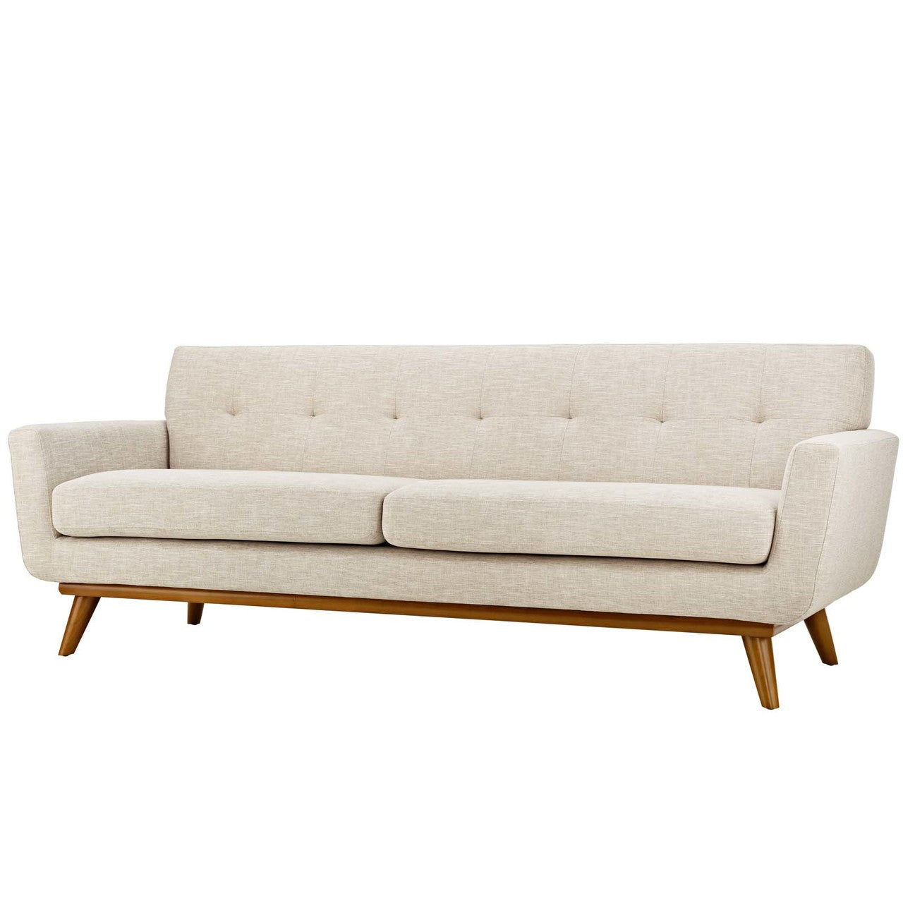 Engage Armchair and Sofa Set of 2, Fabric, Beige 13249