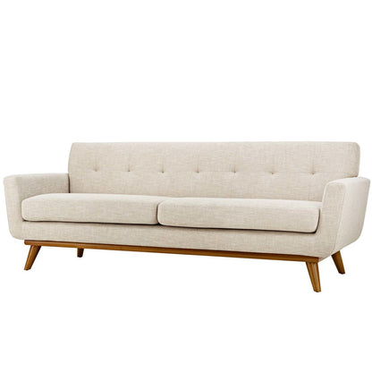 Engage Armchairs and Sofa Set of 3, Fabric, Beige 13251