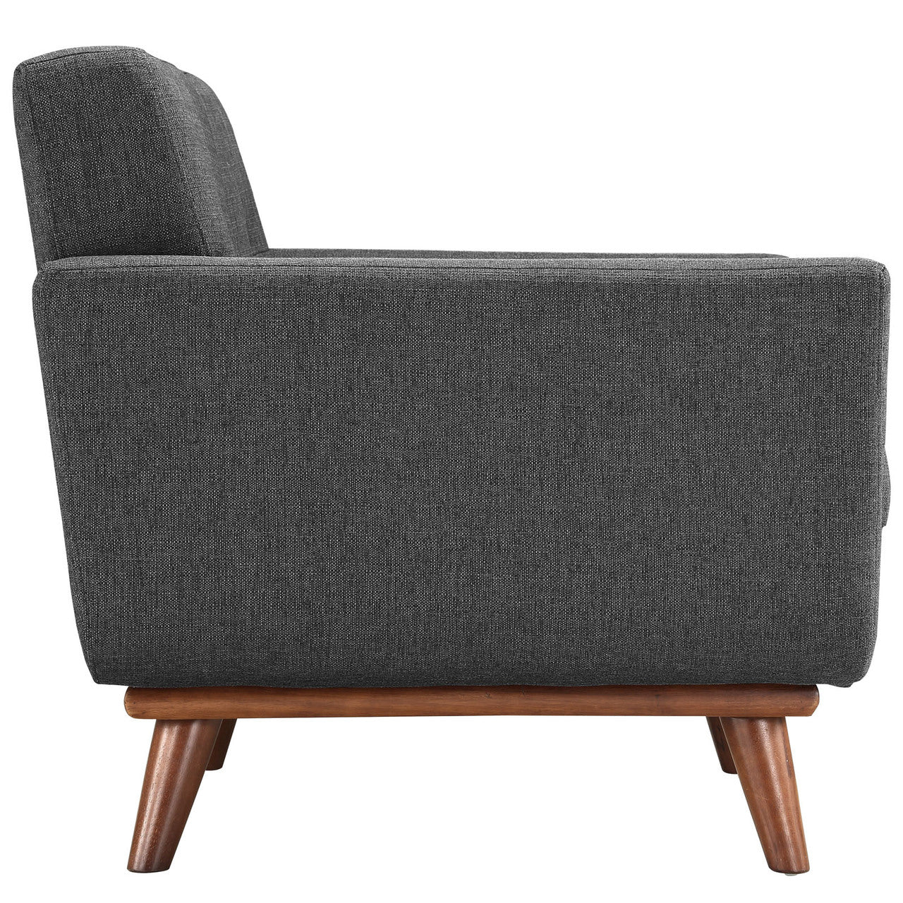 Engage Armchair and Loveseat Set of 2 in Gray