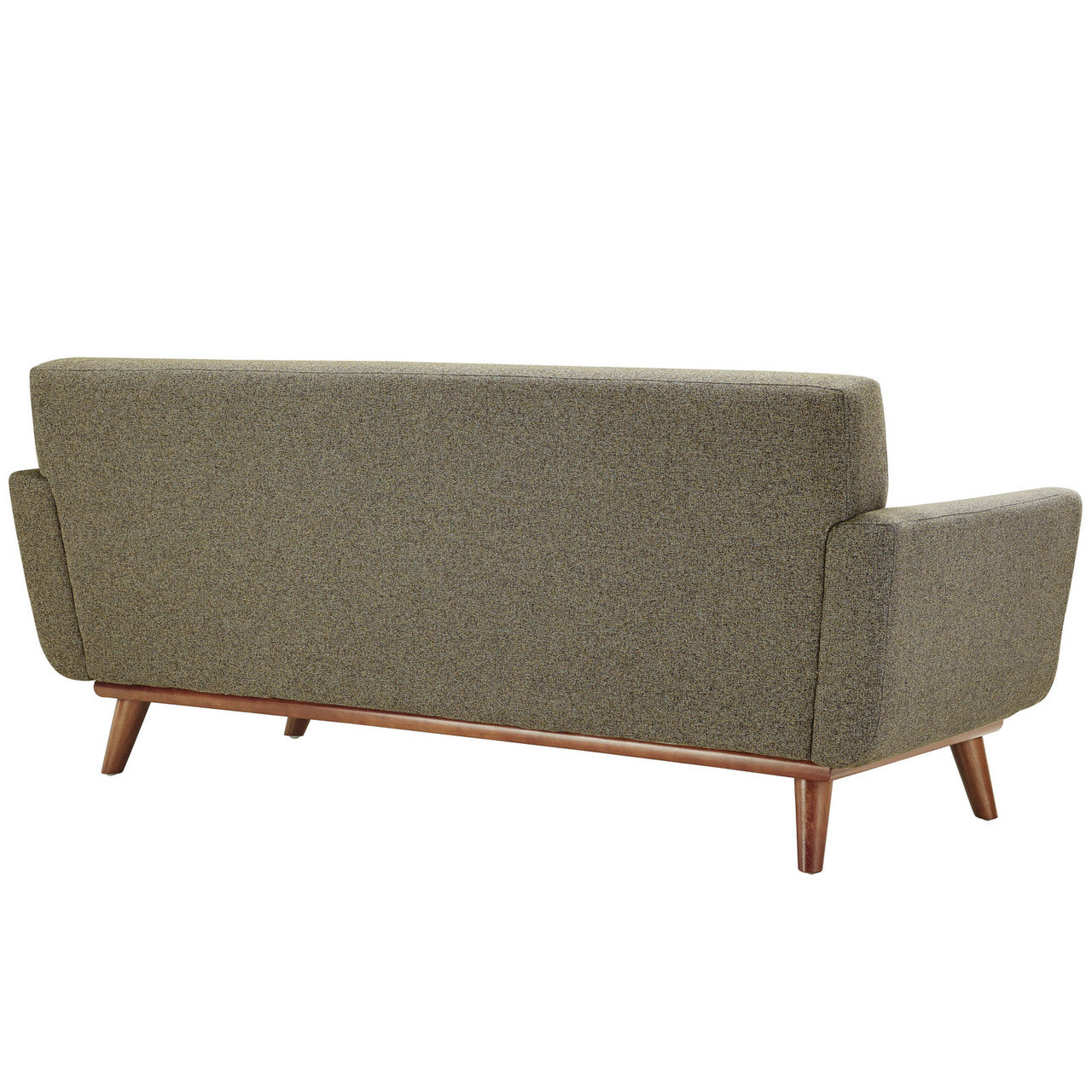 Engage Loveseat and Sofa Set of 2, Oatmeal Beige Fabric