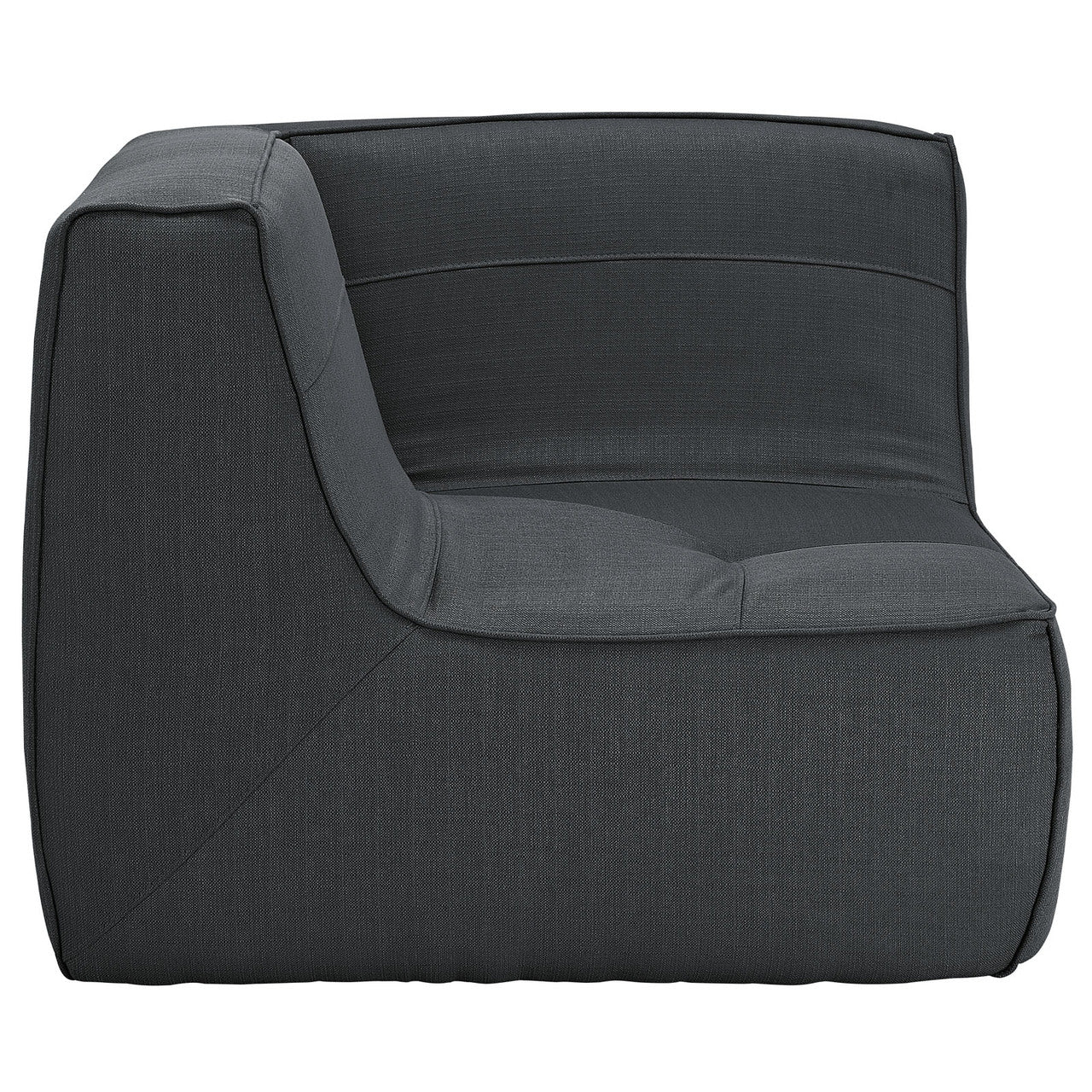 Align Upholstered Corner Sofa in Charcoal