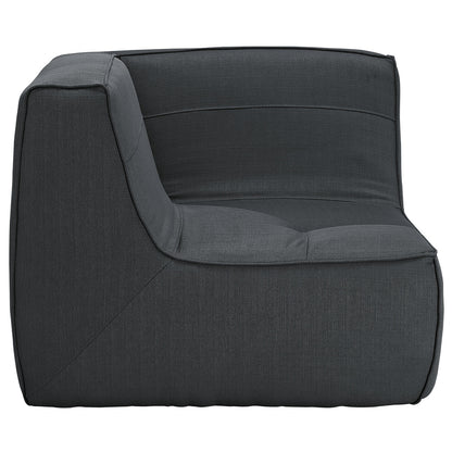 Align Upholstered Corner Sofa in Charcoal