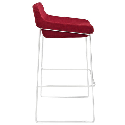 Garner Bar Stool Set of 4 in Red