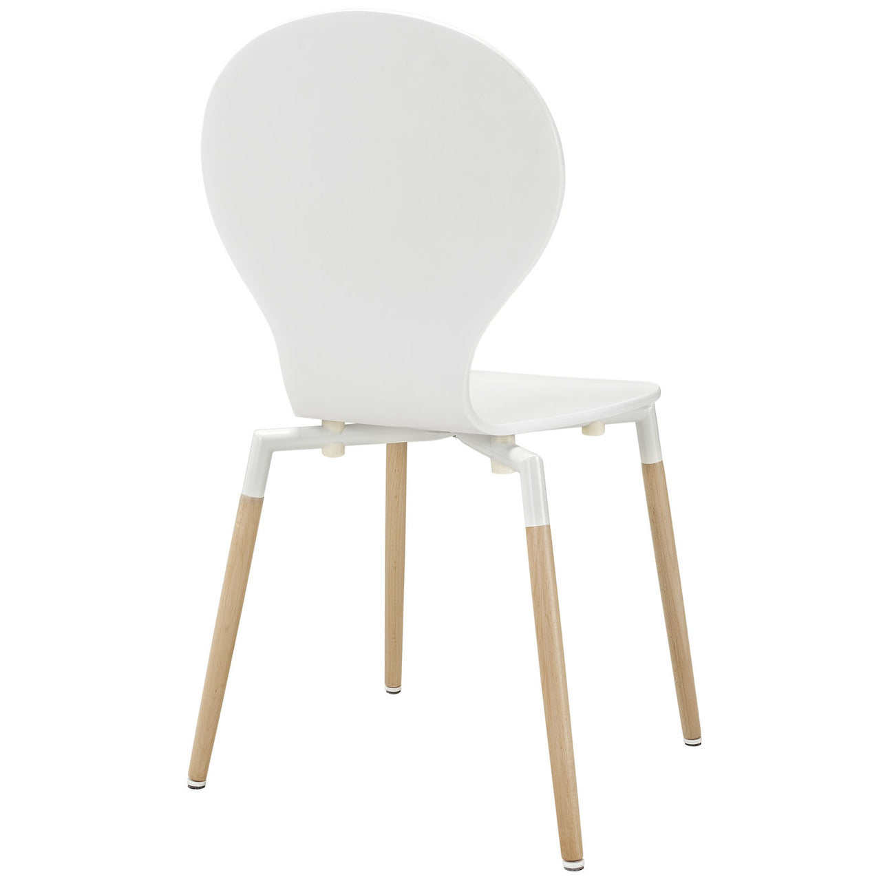 Path Dining Chair Set of 4 in White