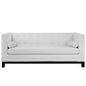 Imperial Sofa, White Leather