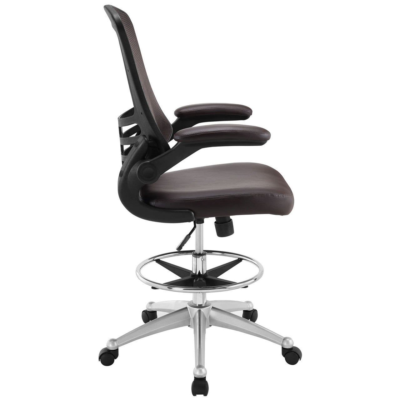 Attainment Drafting Stool in Brown