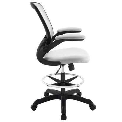 Veer Drafting Stool in Gray