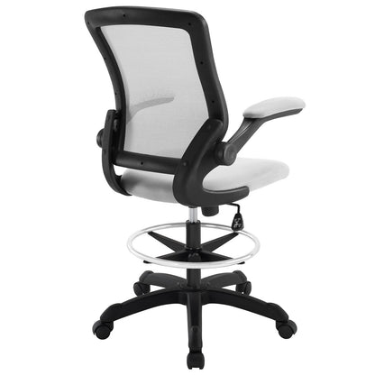 Veer Drafting Stool in Gray
