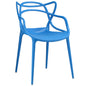 Entangled Dining Armchair, Blue Plastic