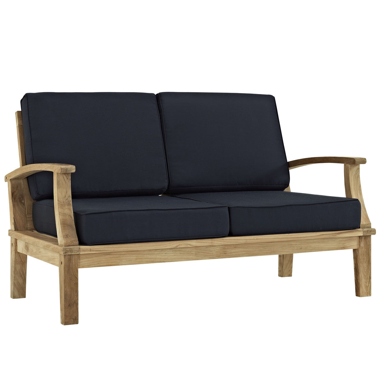 Marina 3 Piece Sofa Set in Natural Navy