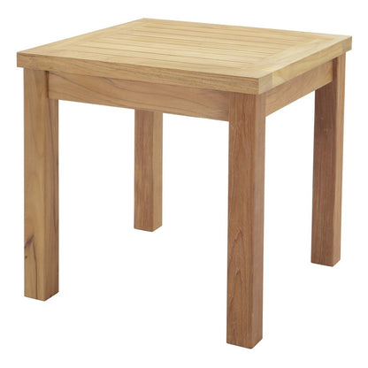 Marina 8 Piece Outdoor Patio Teak Set, Wood, Grey Gray Natural 13263