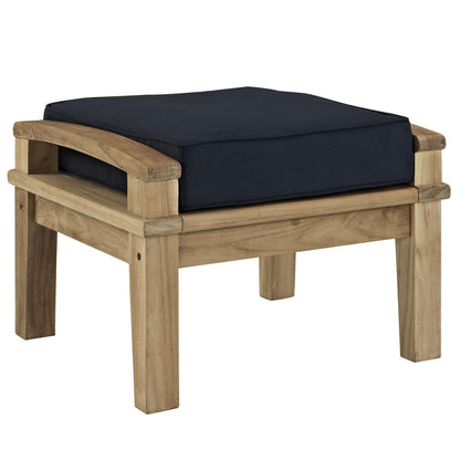 Marina 5 Piece Sofa Set in Natural Navy