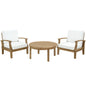 Marina 3 Piece Sofa Set in Natural White EEI-1475-NAT-WHI-SET