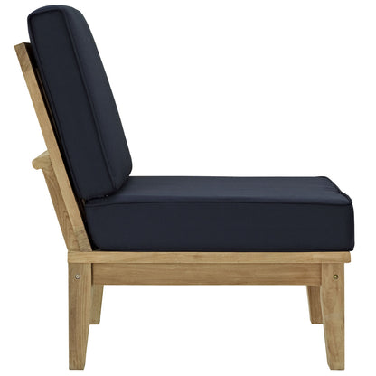Marina 5 Piece Sofa Set in Natural Navy EEI-1477-NAT-NAV-SET