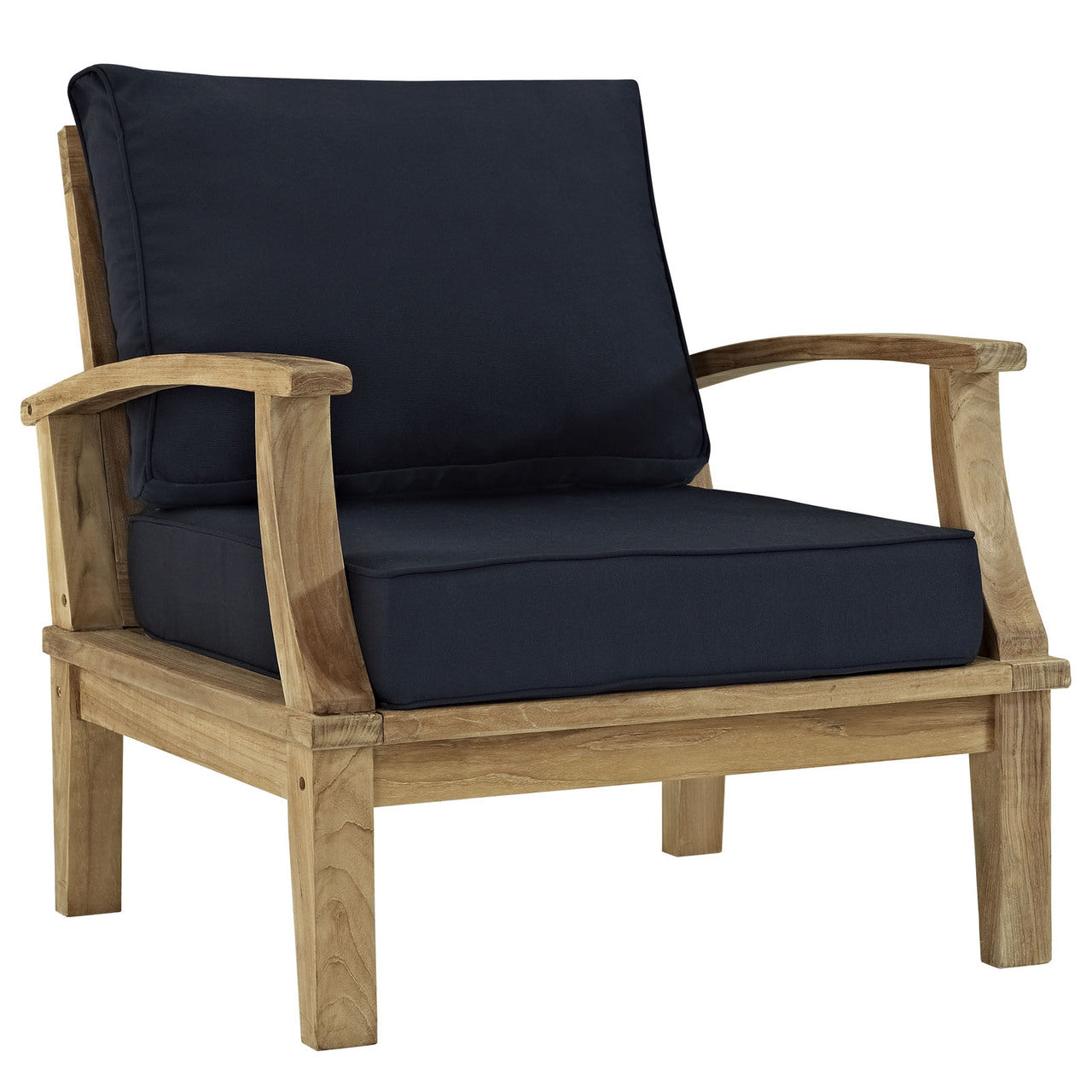 Marina 8 Piece Sofa Set in Natural Navy