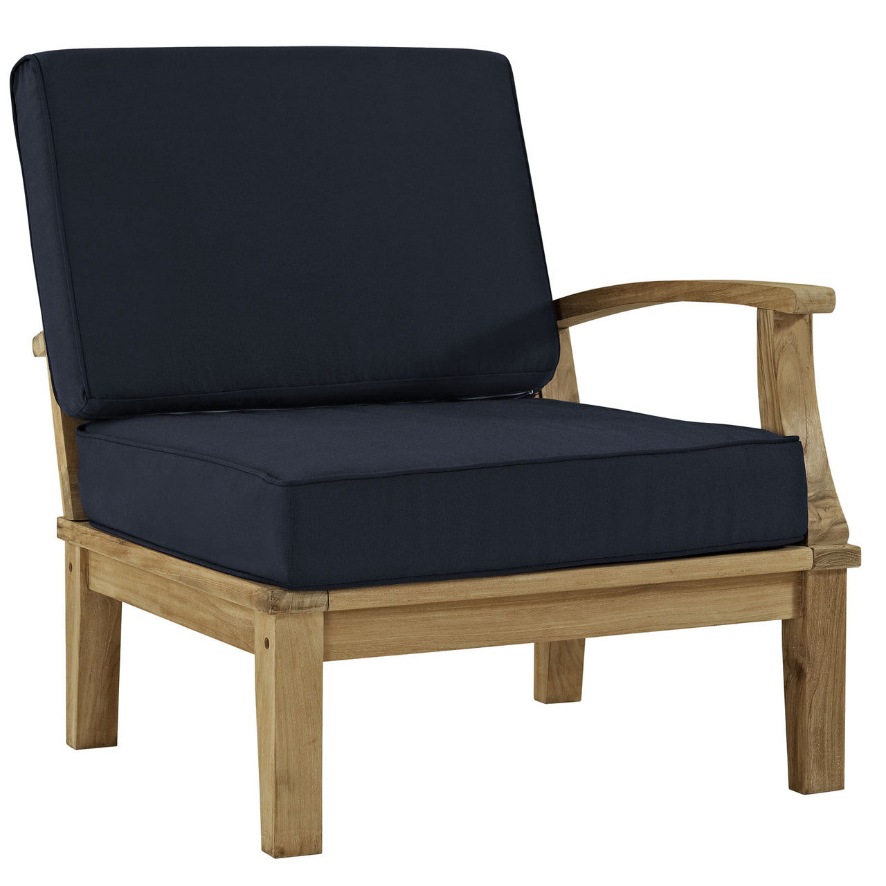 Marina 8 Piece Sofa Set in Natural Navy