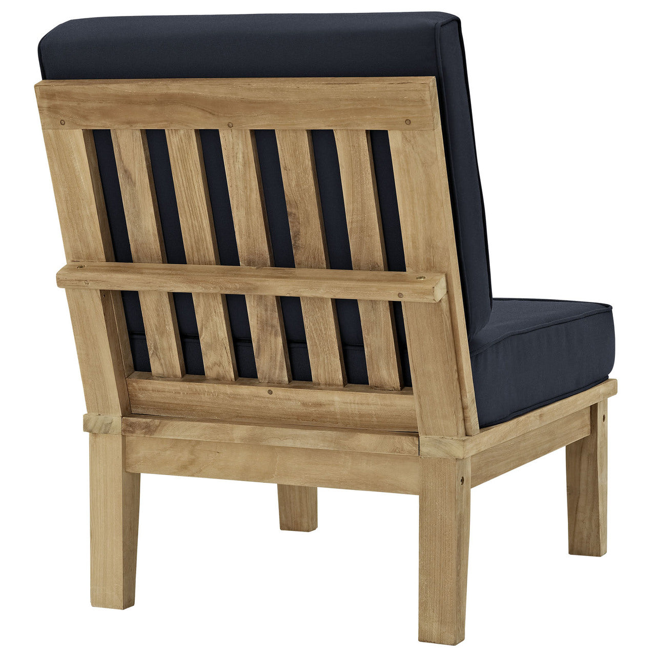 Marina 8 Piece Sofa Set in Natural Navy