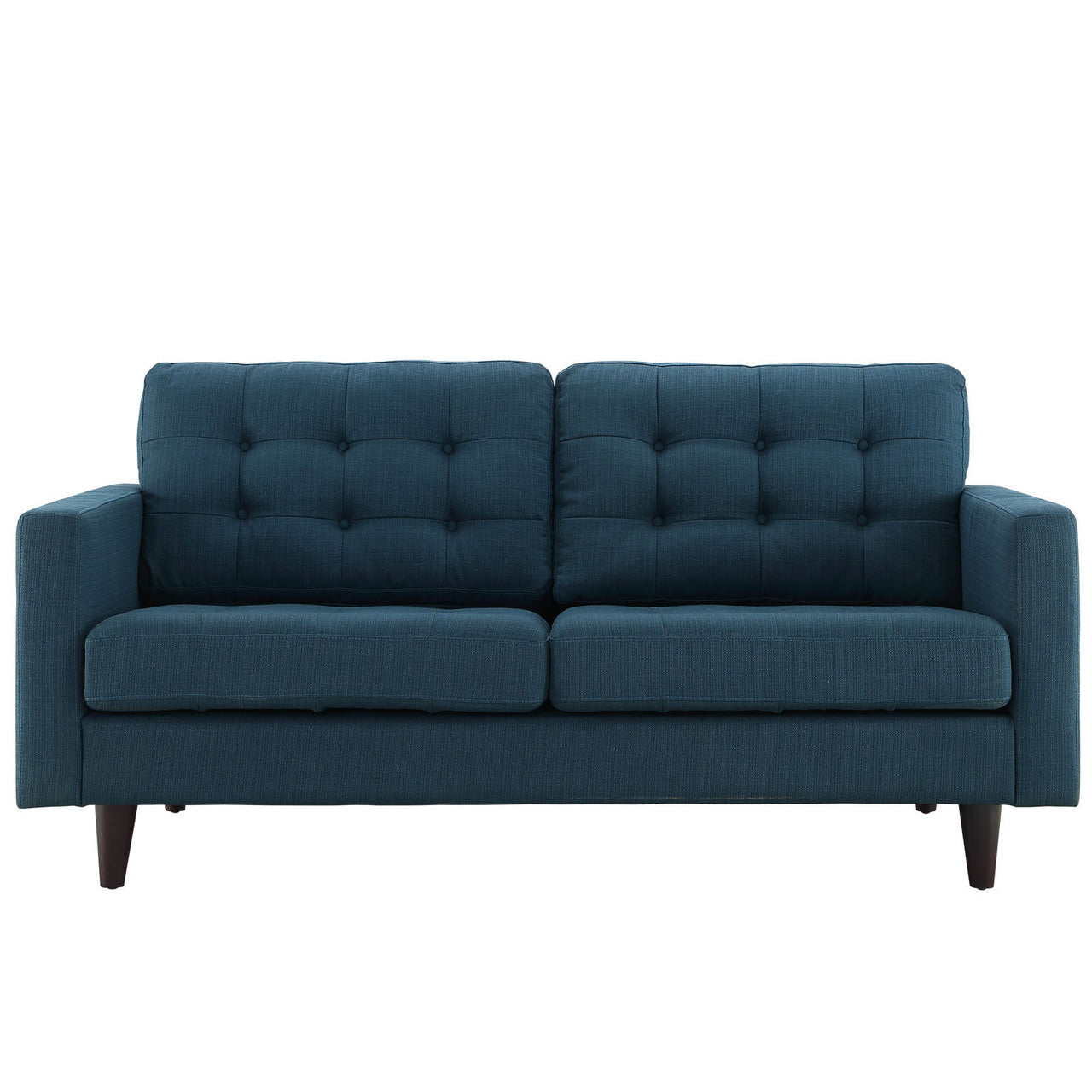 Empress Loveseat, Navy Fabric