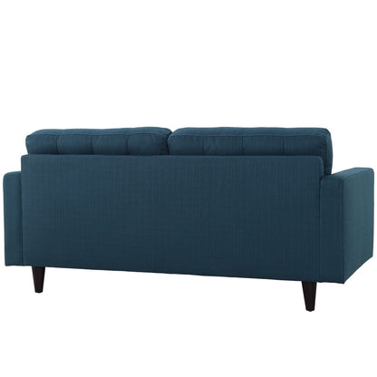 Empress Loveseat, Navy Fabric