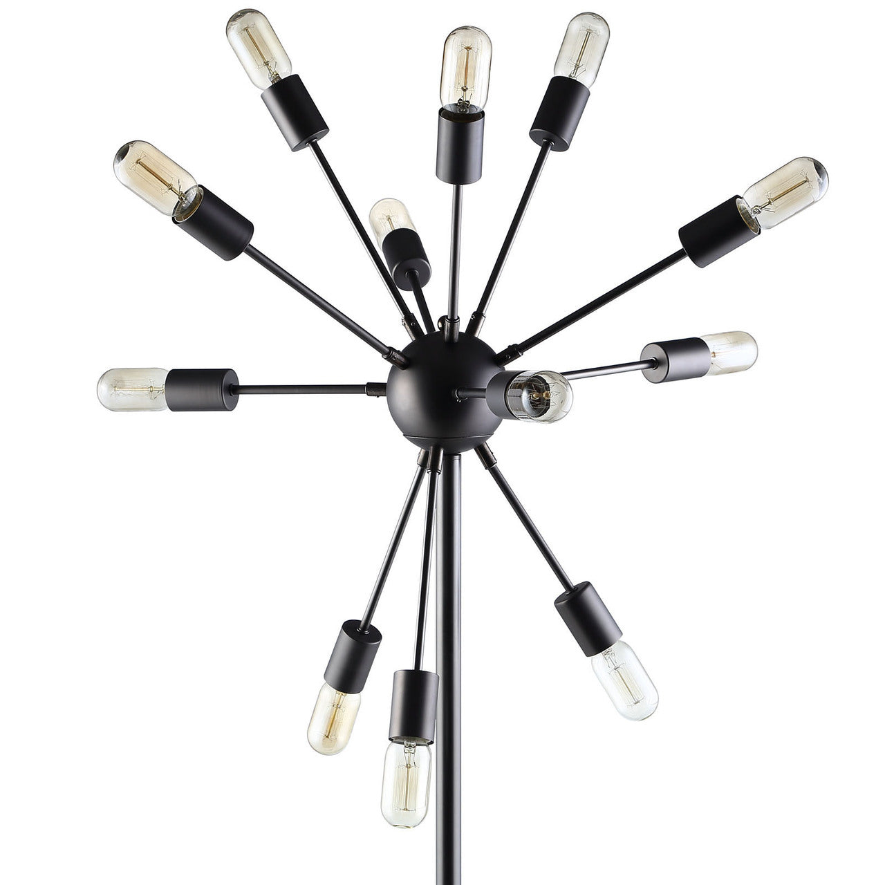 Spectrum Floor Lamp, Black Steel