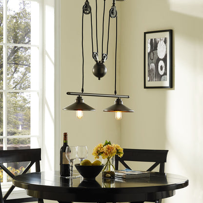 Innovateous Ceiling Fixture, Silver Steel