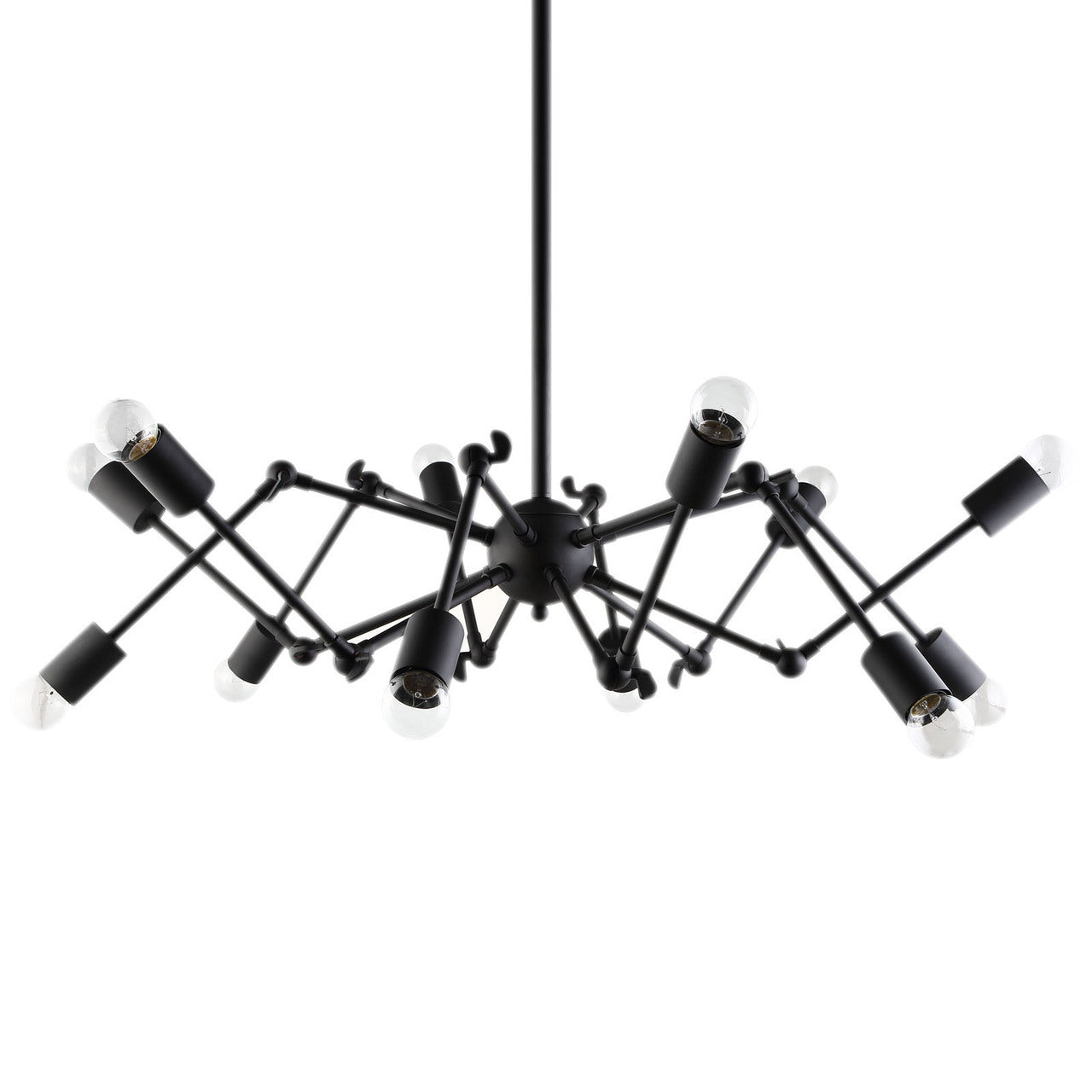 Tagmata Ceiling Fixture, Black Steel
