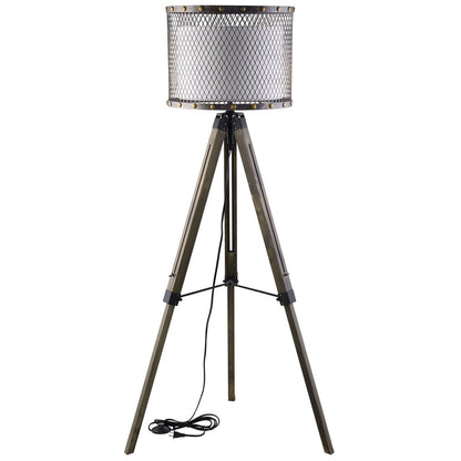 Fortune Floor Lamp, Silver Steel