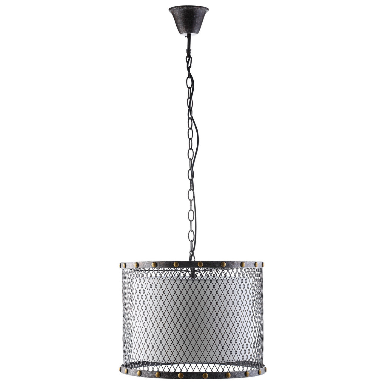 Fortune Chandelier, Silver Steel