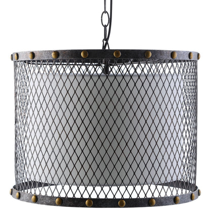 Fortune Chandelier, Silver Steel