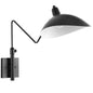 View Wall Lamp, Black Steel