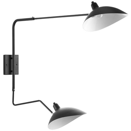 View Wall Lamp, Black, Steel